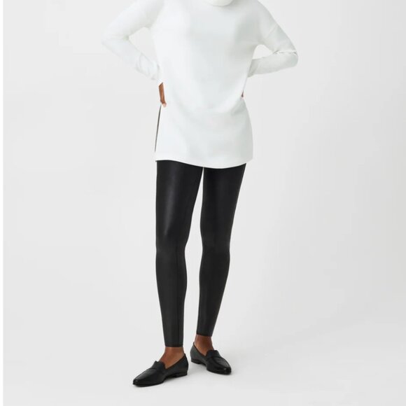 SPANXshape™ Faux Leather Leggings [XL] - Picture 4 of 8